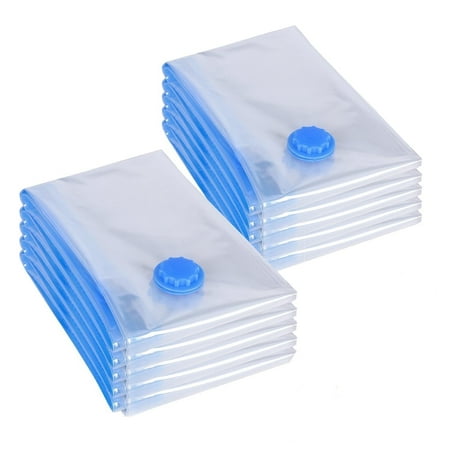 20 Pack 3 Different Sizes Of Vacuum Compression Storage Space Saving Seal Plastic Bags for Clothes Bedding