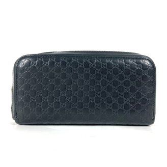Pre-Owned Gucci Guccissima Bow Ribbon Motif Bi-fold Wallet  display picture 3