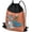 Orange, variant on Tom And Jerry Logo Drawstring Backpack Sports Bag Sackpack 17" x 13", Perfect for Gym, Yoga or Practice