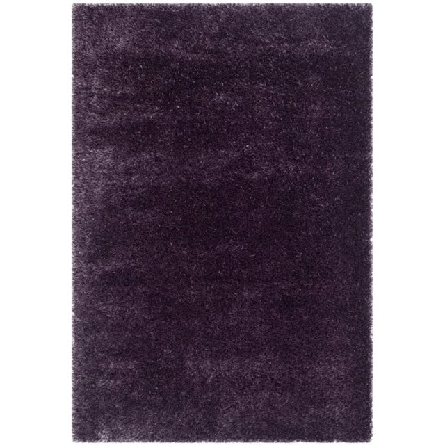 Safavieh Charlotte Shag 9' X 12' Power Loomed Rug in Lavander