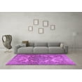 thumbnail image 3 of Ahgly Company Indoor Rectangle Persian Purple Traditional Area Rugs, 6' x 9', 3 of 4