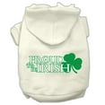 thumbnail image 3 of Pet Dog  Cat Hoodie Screen Printed, "Proud To Be Irish", 3 of 10