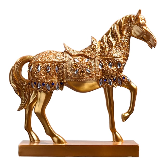 Regalos Día de la Madre Día de San Valentín DeCor Decoración Del Hogar Escritorio Caballo Plano Joyería Resina Artesanías Aniversario de la Madre Boda Cumpleaños de San Valentín