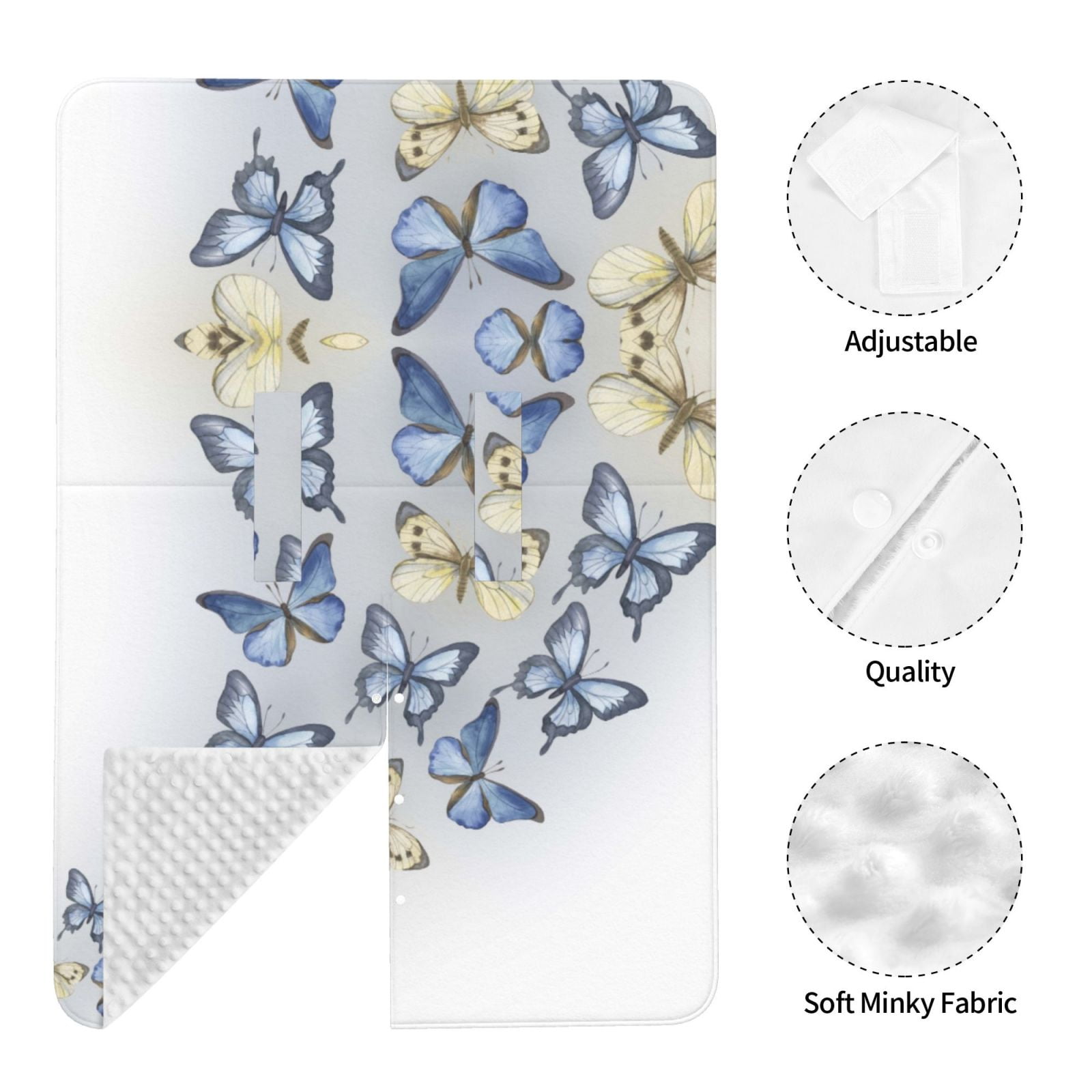 Car Seat Cover Baby - The Flying-Up Butterflies Breathable Infant Car Seat Cover for Baby Carseat, Lightweight Comfort Baby Essentials Must Haves Newborn Stuff for Girl Boy
