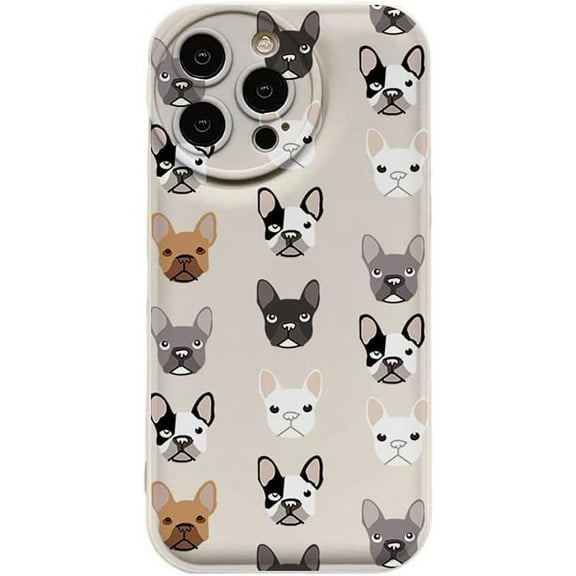 Cute Dog Soft  for iPhone Case (White,iPhone 11)