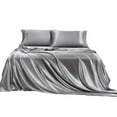 thumbnail image 1 of Plain Woolen Cloth Inlaid Four Piece Bed Set Bed Sheet Set, 1 of 5
