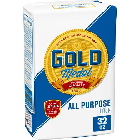 Pack Of 2 Gold Medal All Purpose Flour, 2 Lb. (Package May Vary)