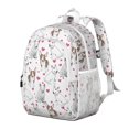 thumbnail image 2 of Bull Terriers and Hearts Backpack for School,Cute School Bag,Schoolbag with Adjustable Shoulder Straps & Padded Back,15"x11.42"x5.5", 2 of 6