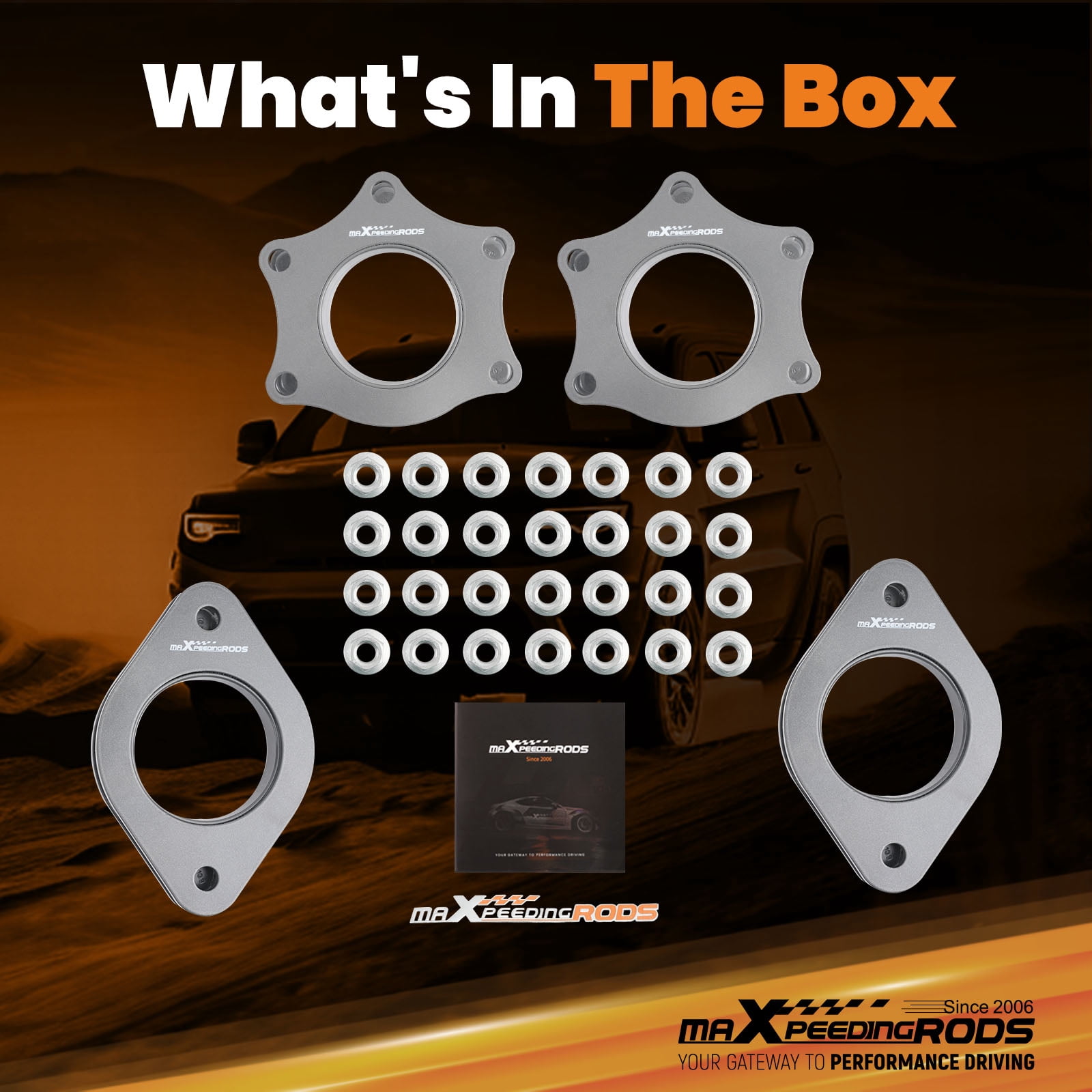 maXpeedingrods 2” Front & Rear Lift Kit for Honda CRV 2007-2016, Lift Spacer Kit