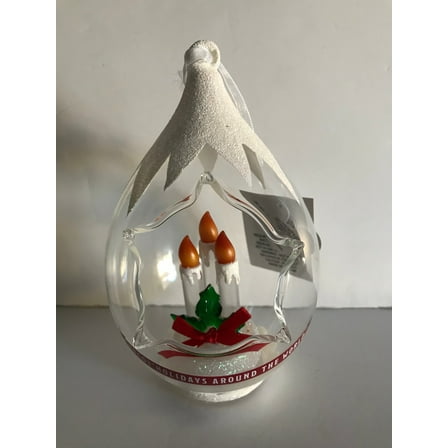 Disney Parks Epcot Holidays Around the World Light Up Christmas Ornament New Tag