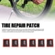 thumbnail image 3 of Parche De Reparación De Neumáticos, Parche De Reparación De Cámara De Aire De Fácil Uso Caucho Natural Alta Adherencia Amplia Compatibilidad 20 Piezas Para Motocicletas, 3 of 7