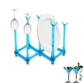 thumbnail image 5 of Rejilla retráctil para secar tazas, soporte para escurridor de vasos y botellas deportivas, secador de bolsas de plástico y árbol para tazas para encimera de cocina, 5 of 5