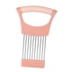 thumbnail image 5 of Soporte para cebolla para rebanar limón, cortador, picador, portátil, agarre cómodo, cebolla Rosa, 5 of 9