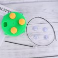 thumbnail image 3 of SHISUYAN 1 Set Table Tennis Device Elastic Table Tennis Training Appliance Sports Training Device Educational Plaything without Rackets for Boys Girls (Green), 3 of 8