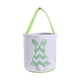 thumbnail image 2 of Colorful Wave Embroidered Canvas Yarn Skirt Easter Candy Bag, 2 of 6