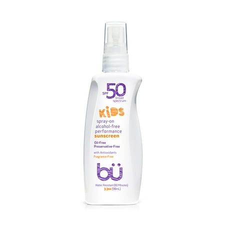 Bu Sunscreen - Bu SPF 50 Alcohol-Free KIDS Fragrance-Free Spray