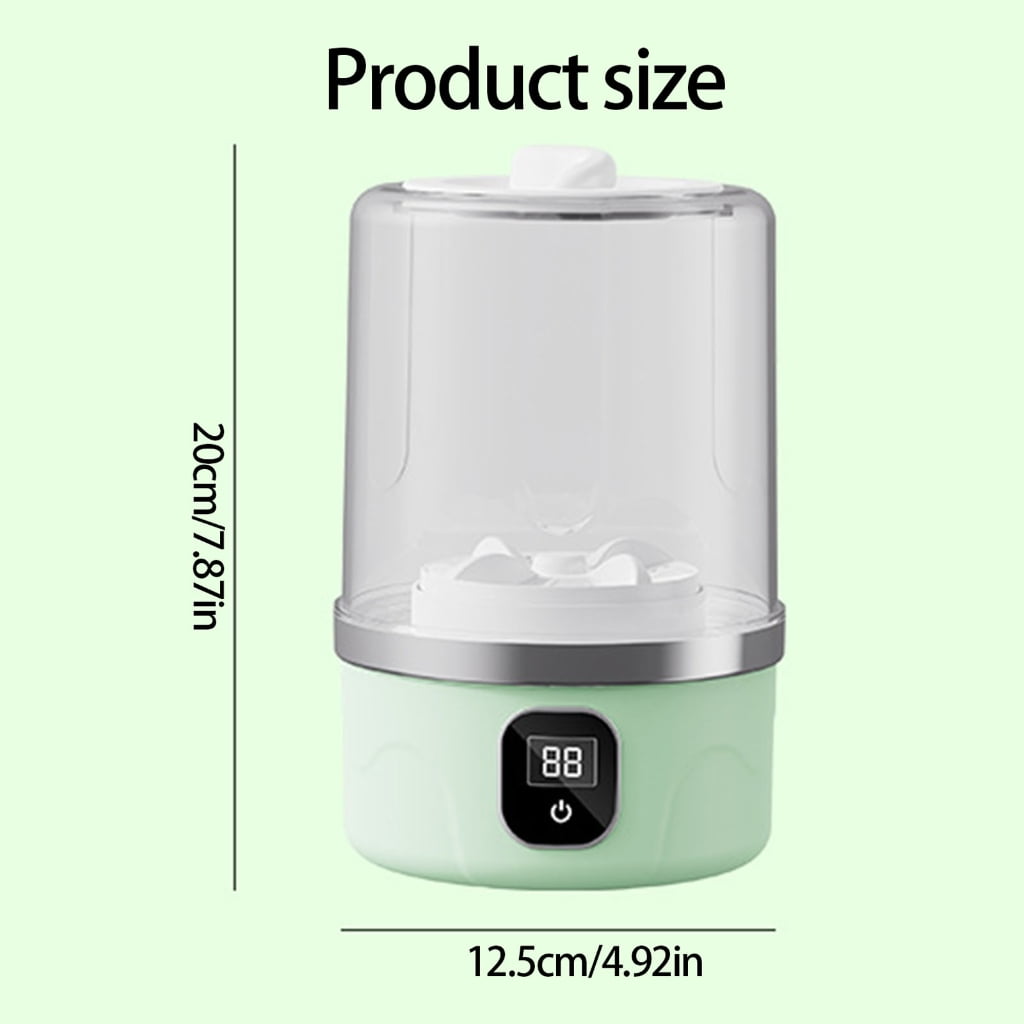 Washing Machine Portable Rechargeable Small Washing for Underwear Washer Cordless Laundry