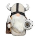 thumbnail image 2 of Muñeco de peluche de gnomo sin rostro, caballero, enano, vikingo, gladiador, figura decorativa para mesa, 2 of 7