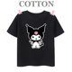 thumbnail image 3 of Camiseta Kuromi, camiseta de manga corta de algodón de verano 2024 para niños y niñas, camiseta de anime japonés Kawaii, camisetas para bebés, 3 of 5