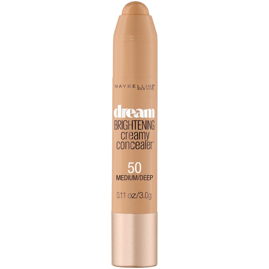 Maybelline Dream Brightening Creamy Concealer, Medium/Deep, 0.11 oz