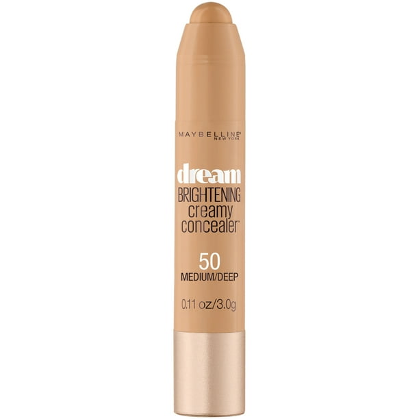 Maybelline Dream Brightening Creamy Concealer, Medium/Deep, 0.11 oz