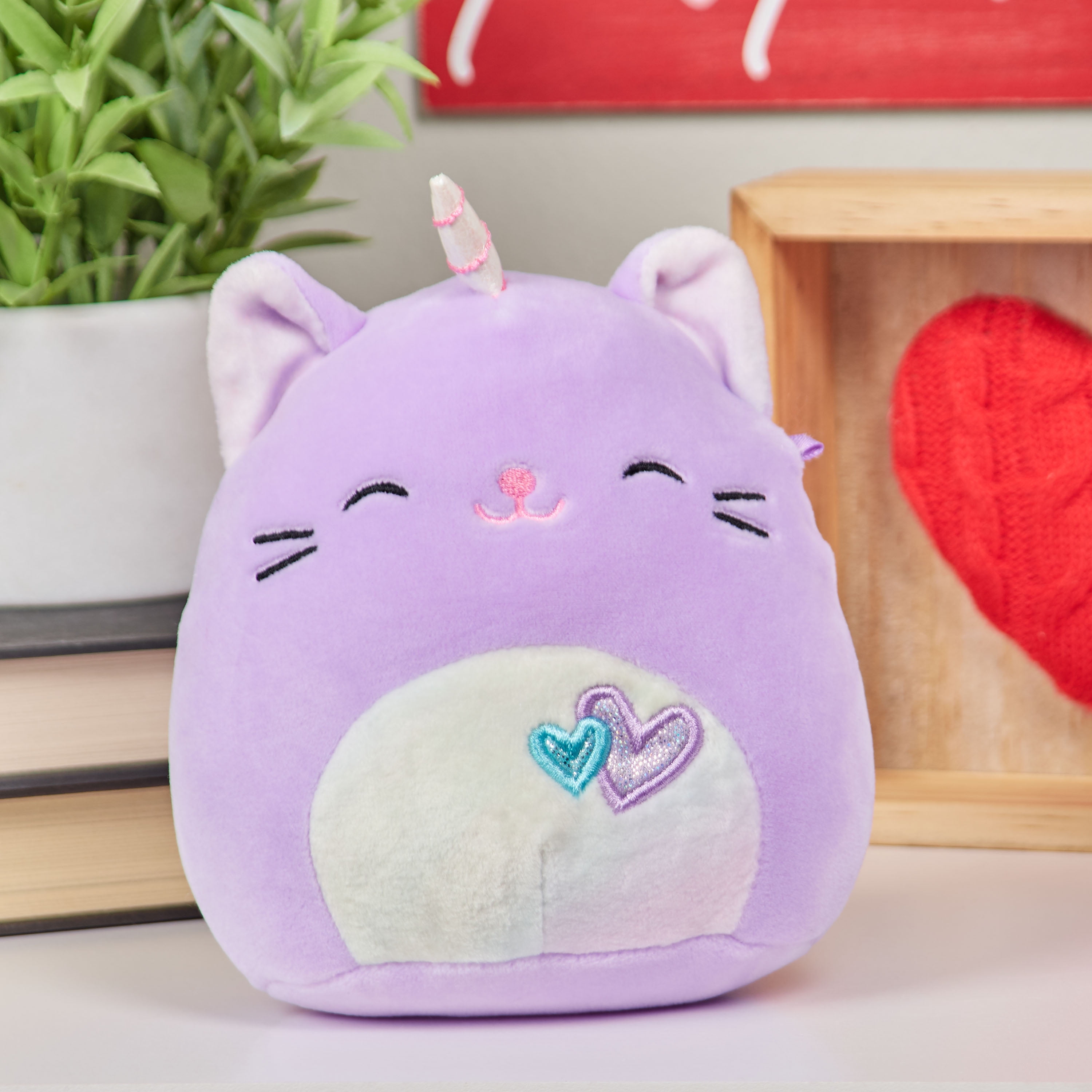pink and purple cat squishmallow name