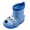 C112 Blue, variant on Yuncity Rain Boots Boys Girls Ankle Water Shoes Waterproof Cute Cartoon Dog Non- Outdoor Daily And Rainy Days Wear Unisex Toddler Boots Size 8-8.5 Years Blue