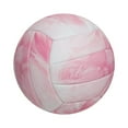 thumbnail image 4 of Voleibol de playa Tamaño oficial 5 Interior al aire libre impermeable PVC Volley Ball Voleibol de entrenamiento para practicar Rosa y, 4 of 8