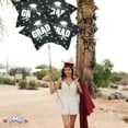 thumbnail image 6 of PMU Grad Congrats Star 18in Mylar Balloon Black Pkg/5, 6 of 7
