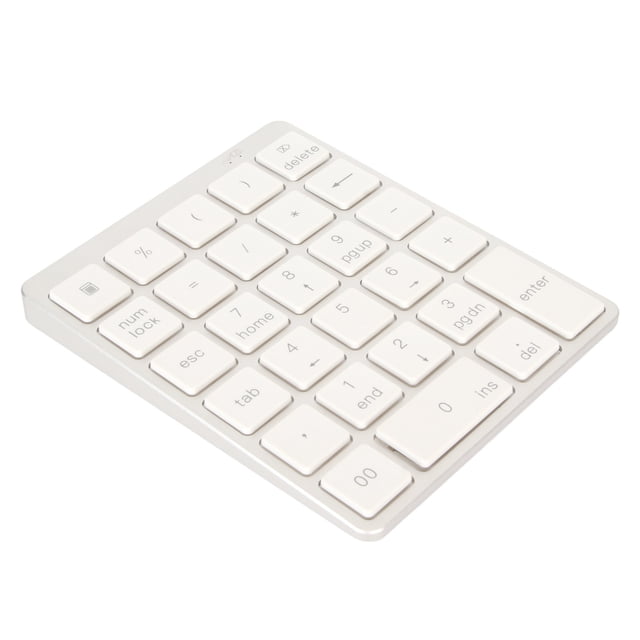 Numeric Keyboard, USB Rechargeable Wired Numeric Keypad for Almost Any Computer with USB, Waterproof Mini 28 Key Numeric Pad for IOS, for , for
