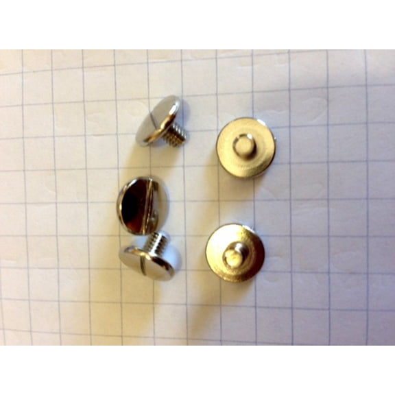 Pack of 6 Horse Saddle Tack Hardware CHICAGO SCREW Conchos Postb 40301