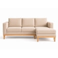 thumbnail image 2 of Sala Esquinera KUU 2 Piezas Lado Izquierdo Suede Marfil | Remates MX, 2 of 4
