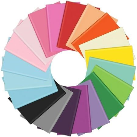 Bouiexye 60 Sheets 20 Multicolor Tissue Paper Rainbow Tissue Paper Bulk Gift Wrapping for DIY Art Craft Floral Birthday Party Festival