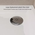 TUMALL Bathroom Shower Cover Floor Drain Cover Replacement Easy Install