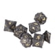 thumbnail image 5 of Dados para juegos de rol, 7 piezas de dados de metal poliédricos, juego de dados para juegos de rol, durabilidad mejorada, 5 of 14
