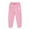 Pink, variant on SonxaHe Toddler Girls Pants Letter Print Elastic High Waist Cargo Pants Child Athletic Comfy Fall Sweatpants Black,Sized 2-3