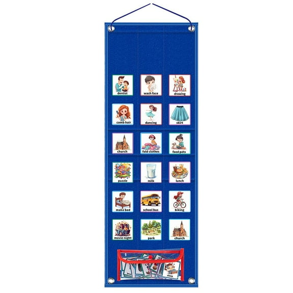 Children's Calendar Visual Schedule Calendar B6U1