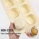 thumbnail image 3 of Molde de silicona ZHAOCHENG para muffins antiadherente 6 rejillas, 3 of 5