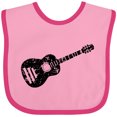 thumbnail image 3 of Inktastic Grunge Guitar Boys or Girls Baby Bib, 3 of 4