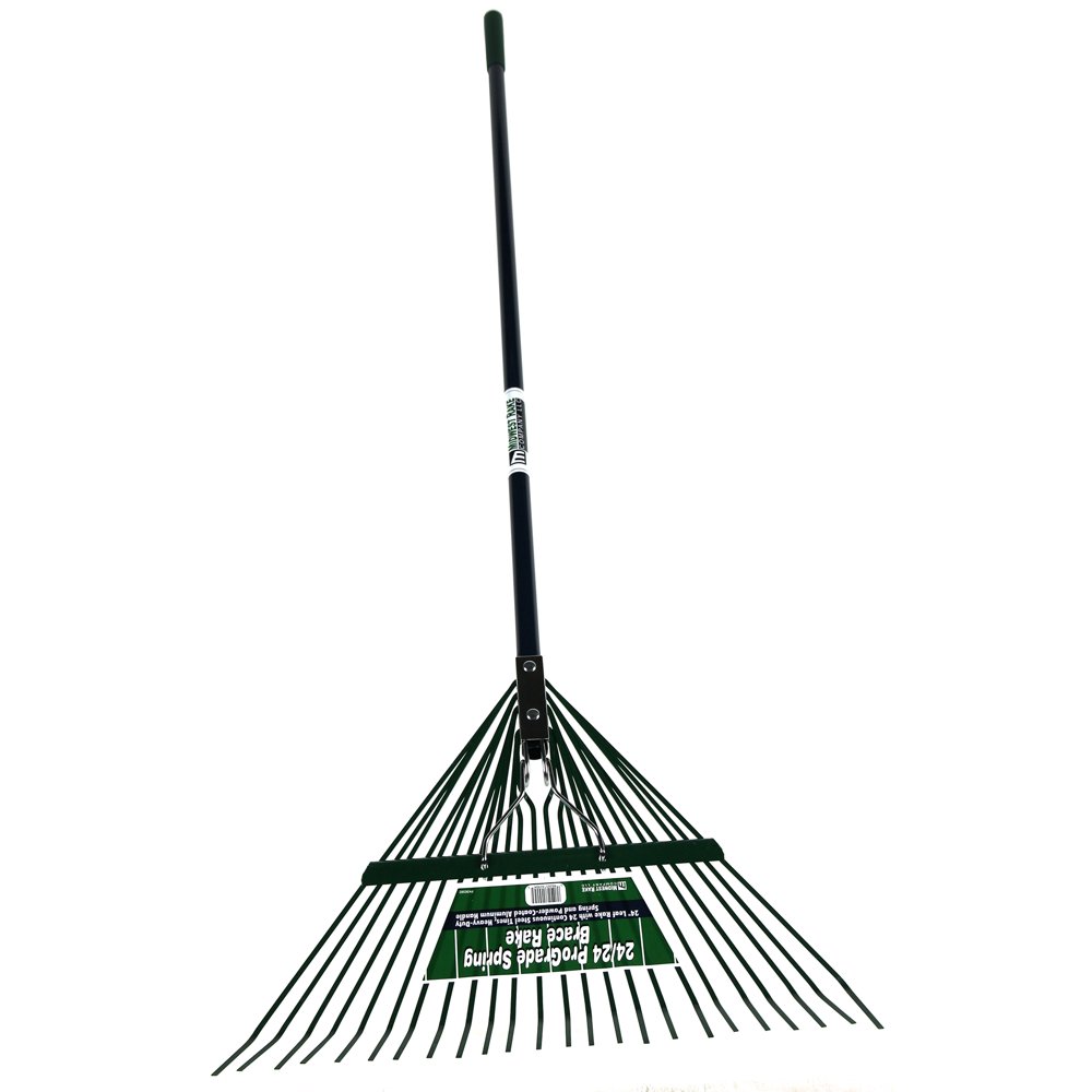 Midwest Rake LLC 40924 24" Blue Heavy Duty Aluminum Spring Rake