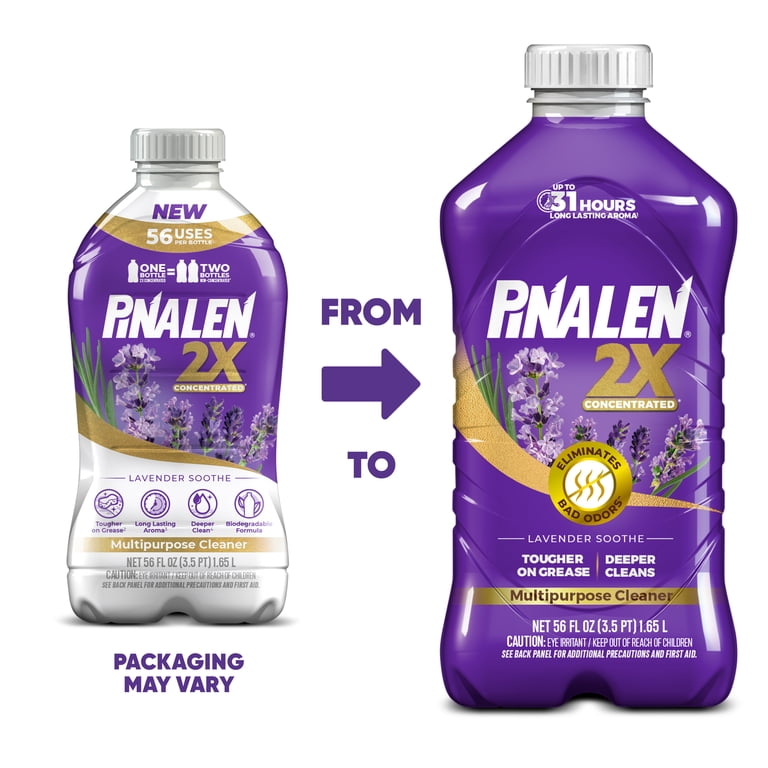 Pinalen Aromas Multipurpose Cleaner Lavender Soothe Scent 56 fl oz Pinalen Aromas Multipurpose Cleaner Lavender Soothe Scent 56 fl oz
