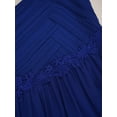 thumbnail image 7 of Alvivi Kids Girls One Shoulder Junior Bridesmaid Dress Formal Party Maxi Gown 6-16, 7 of 7