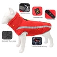 thumbnail image 3 of relayinert Polyester Made Dogs Jacket Durable And Scratch-proof Exquisite Craft Reflective Dogs Jacket Safe Blue 6XL, 3 of 6