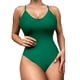 thumbnail image 1 of Gibobby Traje de Baño Sexy Bikini Traje de baño triangular ajustado sexy con cordón en la espalda para mujer(Verde,CH), 1 of 5