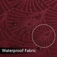 thumbnail image 5 of 4Pcs Jacquard Cloth Napkin Elegance Polyester Dinner Napkins for Kitchen Parties Holiday Dinner Tabletop Square 20x 20 in wine red, 5 of 6