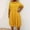40-Yellow, variant on SELONE Beach Dresses for Women Plus Size Dress for Women Crewneck Short Sleeve Trendy Loose Fit Cut Out Maxi Solid Burnt Flower Hollow Round neck Maxi Summer Fashion Beach Classy Y2K Soft Black L