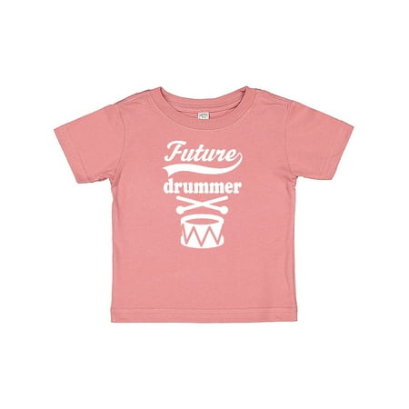 

Inktastic Future Drummer Music Drumline Gift Baby Boy or Baby Girl T-Shirt
