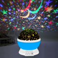 thumbnail image 3 of Proyector de luz nocturna, luz nocturna para bebés para niños con control remoto y temporizador, rotación de 360 ​​grados - Luces nocturnas para niños pequeños Regalos de cumpleaños para beb, 3 of 4