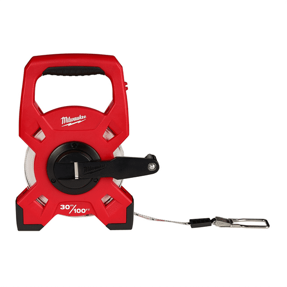Milwaukee Tool 30m/100ft Fiberglass Open Reel Long Tape Measure