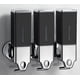 thumbnail image 1 of 3-in-1 Shower Soap Dispenser Wall Mounted With Labels, Shower Dispensers For Shampoo, Conditioner And Soap, Drill Free Shampoo And Conditioner Dispens, 1 of 4